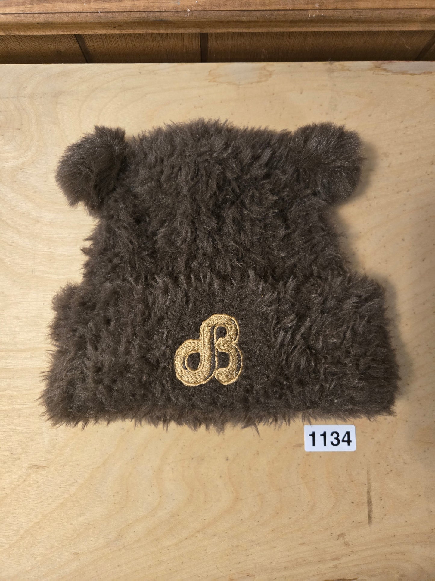 OMM FB Archive - Fuzzy Daily Bread Teddy Beanie - 1134