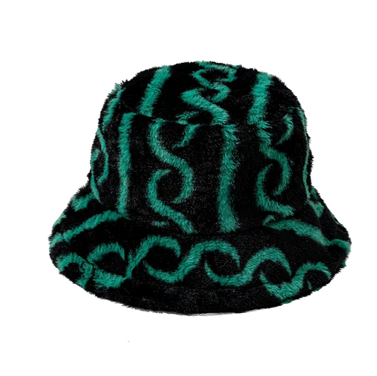 Blank Fluffy Bucket - Spiral Fluffy Bucket