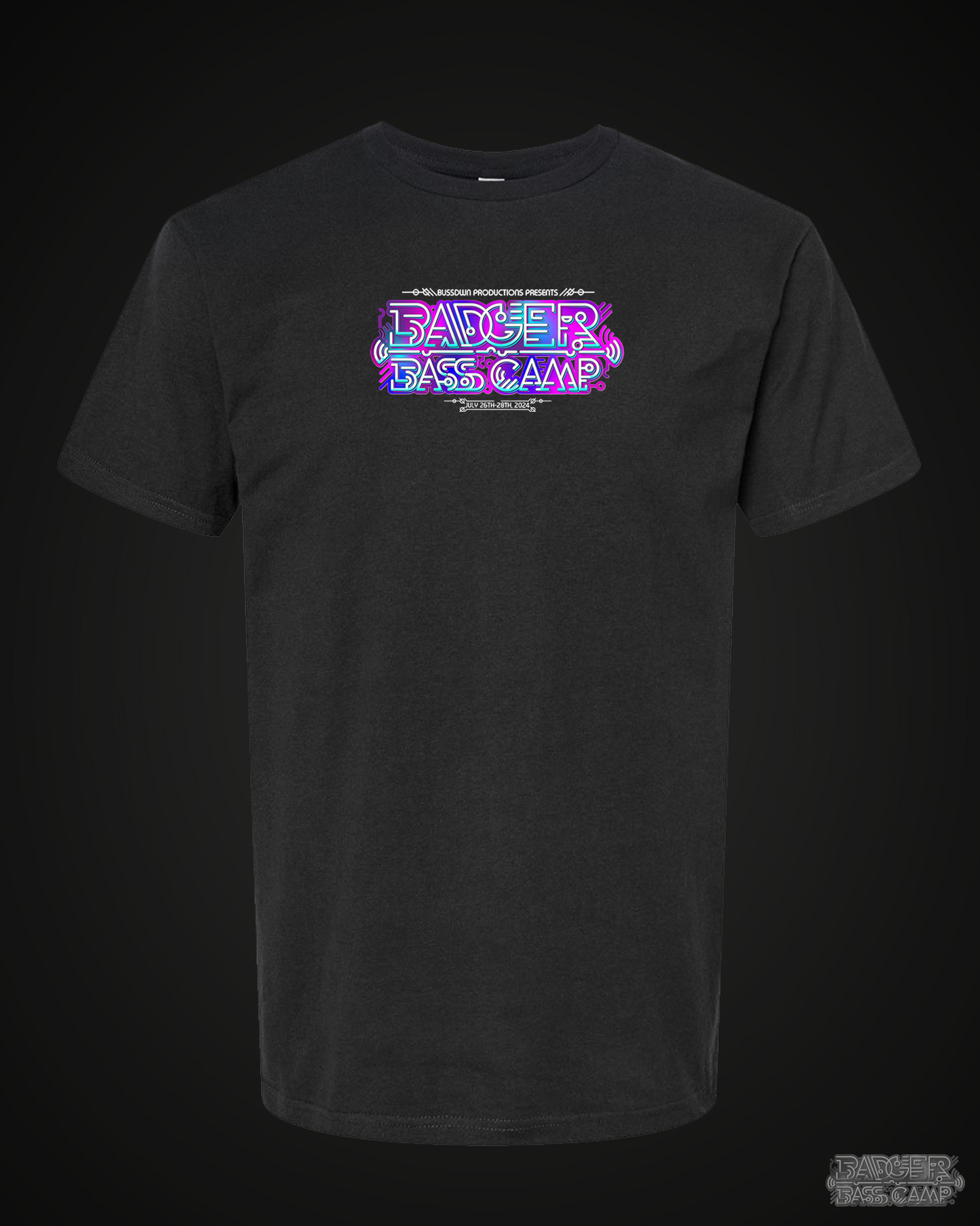 Badger Bass Camp Full Rave Badger T-shirt
