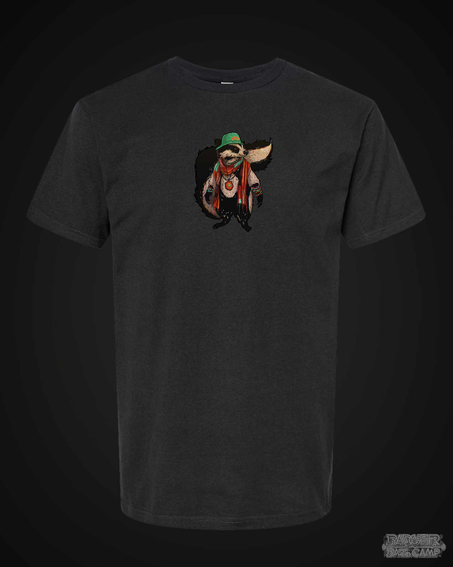 Badger Bass Camp Small Print T-Shirt