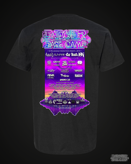 Badger Bass Camp Full Lineup T-shirt