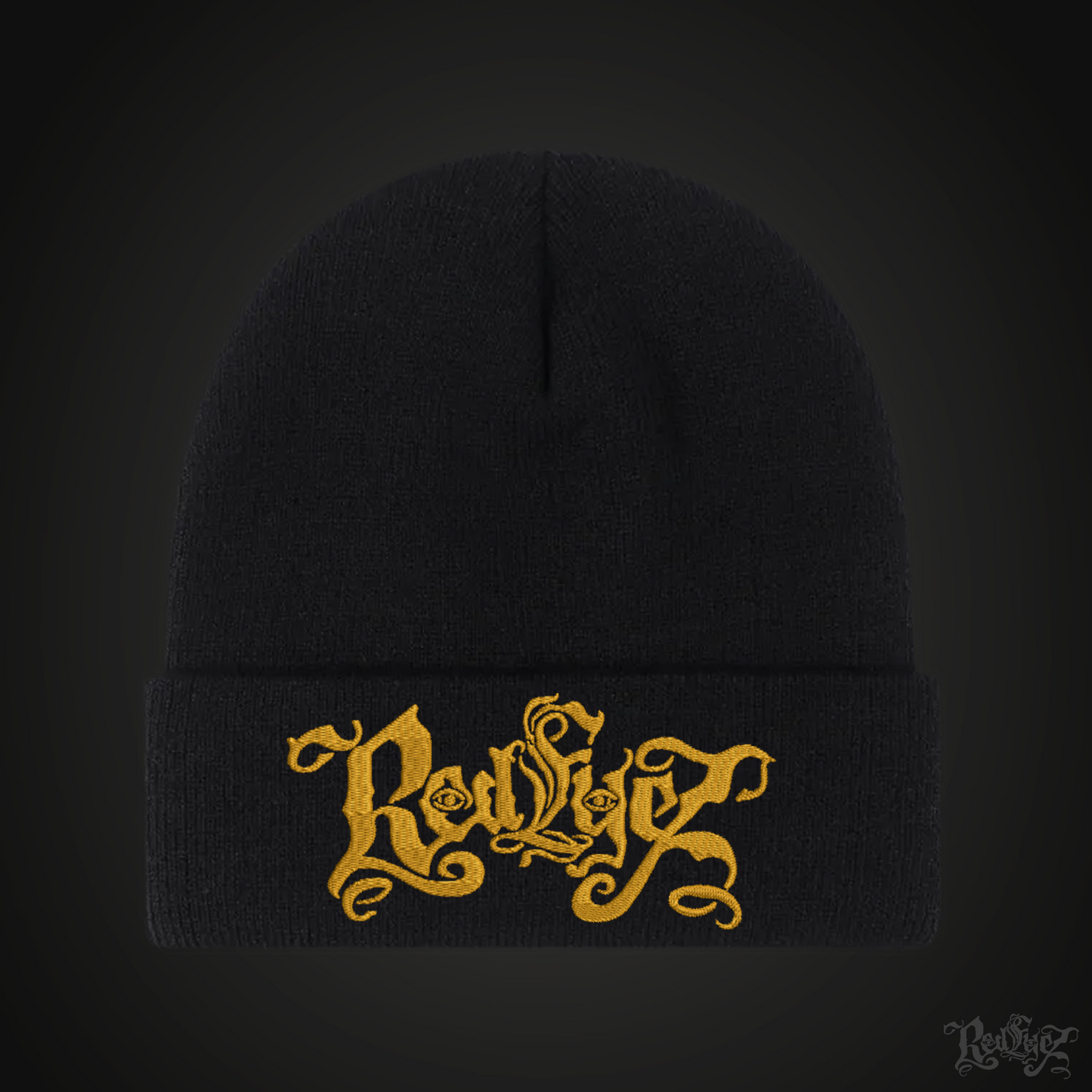 Redeyez Graphic Text Logo Beanie