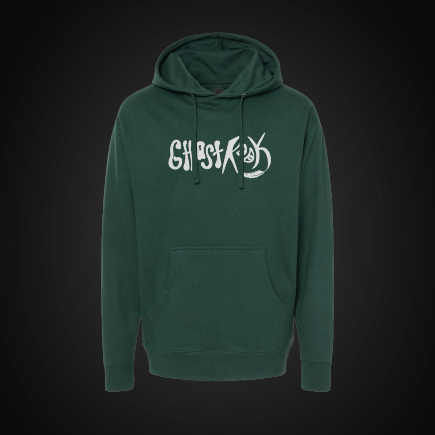Ghost Rook Embroidered Hoodie - Essential Rook