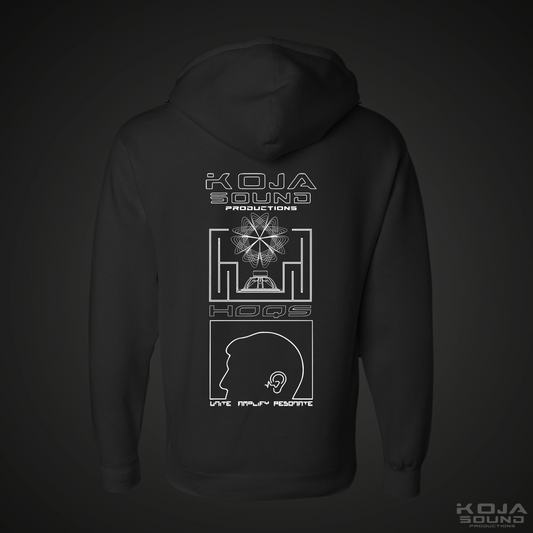 Koja Sound Basic Black Hoodie