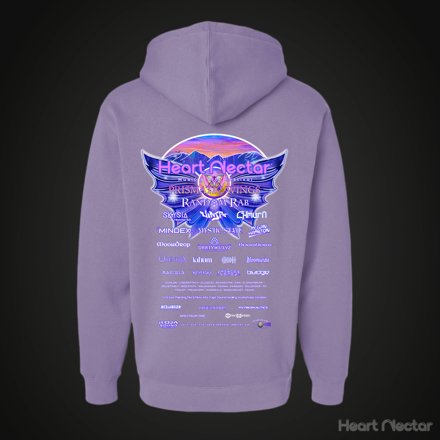 Heart Nectar Butterfly Lineup Hoodie