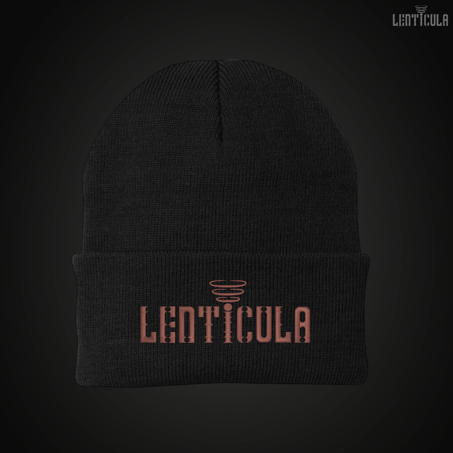 Lenticula Logo Beanie