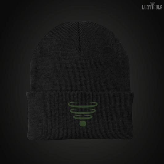 Lenticula Symbol Logo Beanie