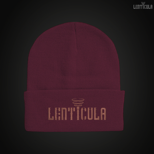 Lenticula Logo Beanie