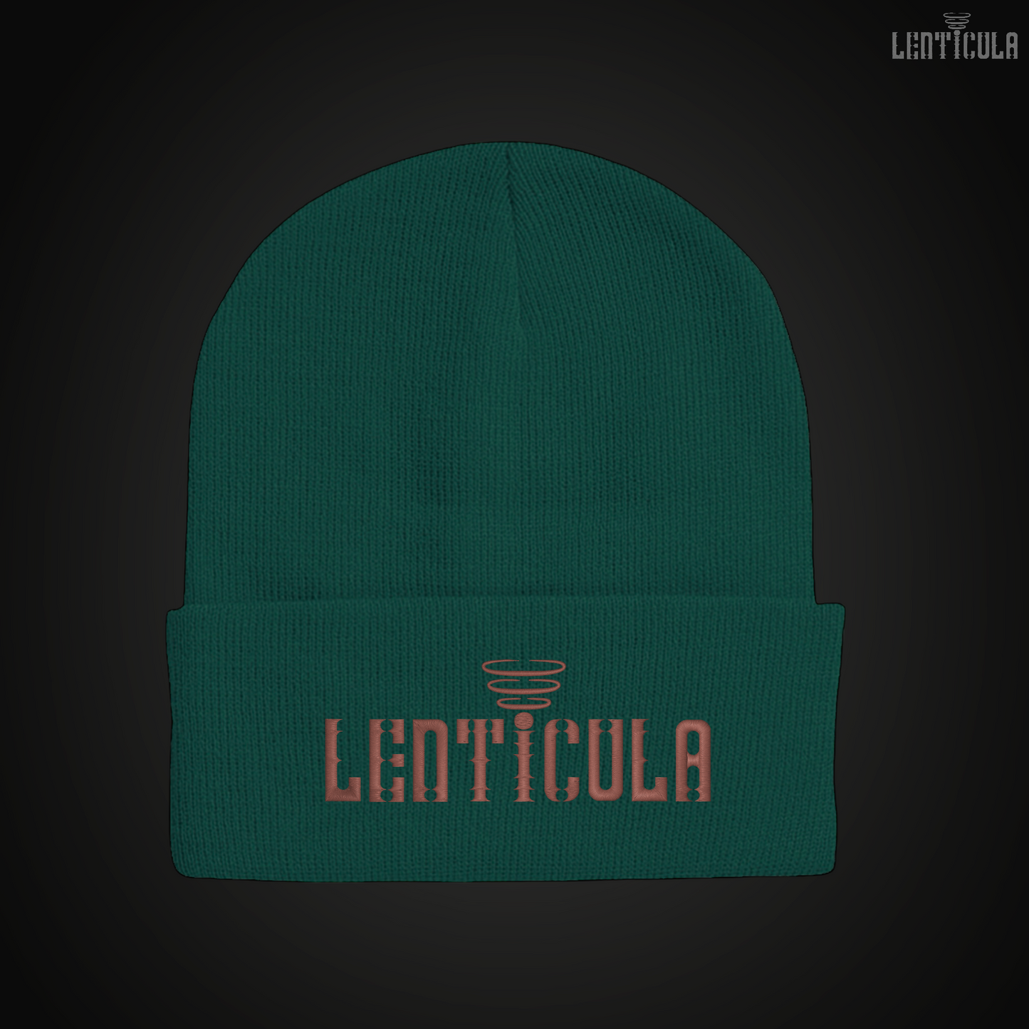 Lenticula Logo Beanie