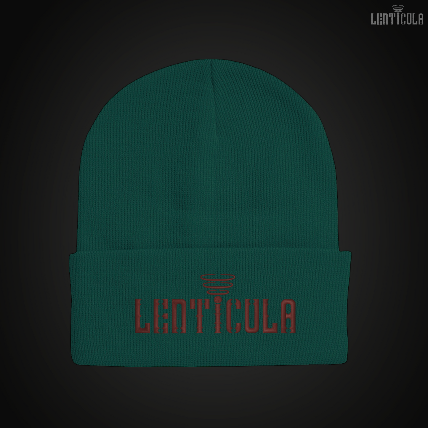 Lenticula Logo Beanie