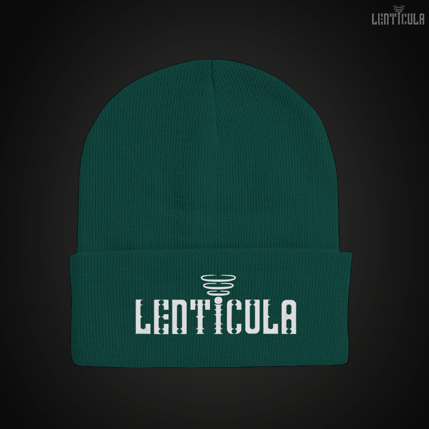 Lenticula Logo Beanie