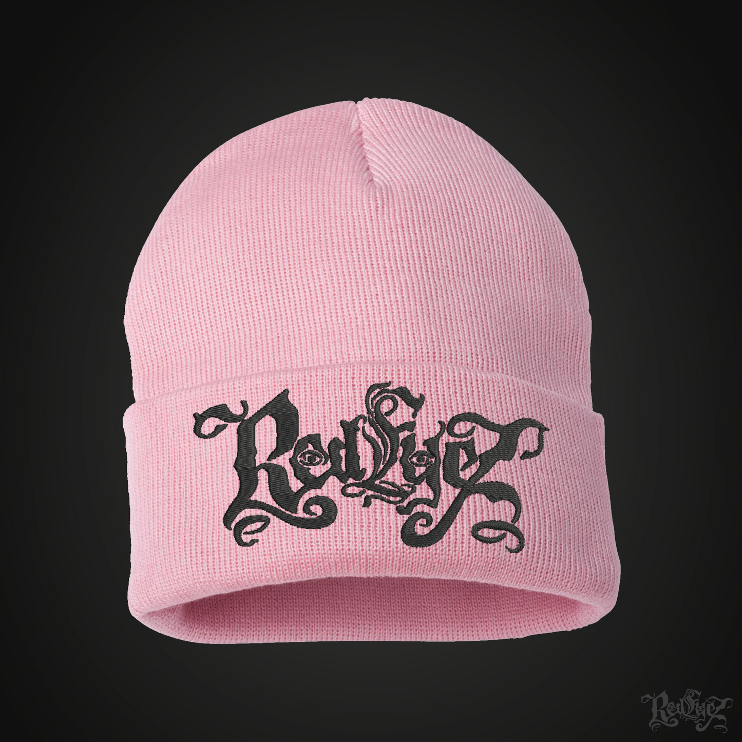 Redeyez Graphic Text Logo Beanie