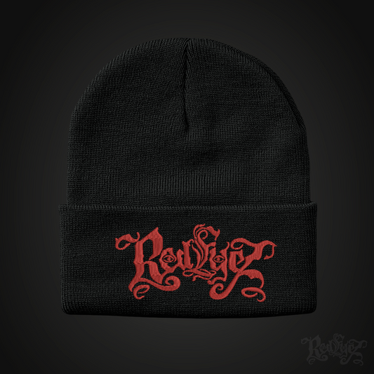 Redeyez Graphic Text Logo Beanie