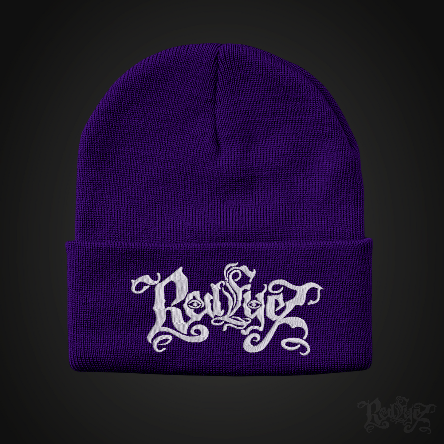 Redeyez Graphic Text Logo Beanie