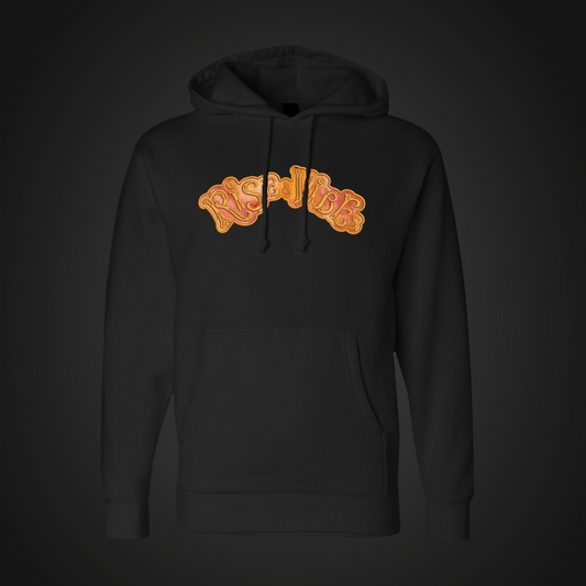 Rise & Vibes Festival Logo Appliqué Hoodie