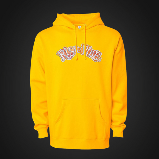 Rise & Vibes Festival Logo Appliqué Hoodie