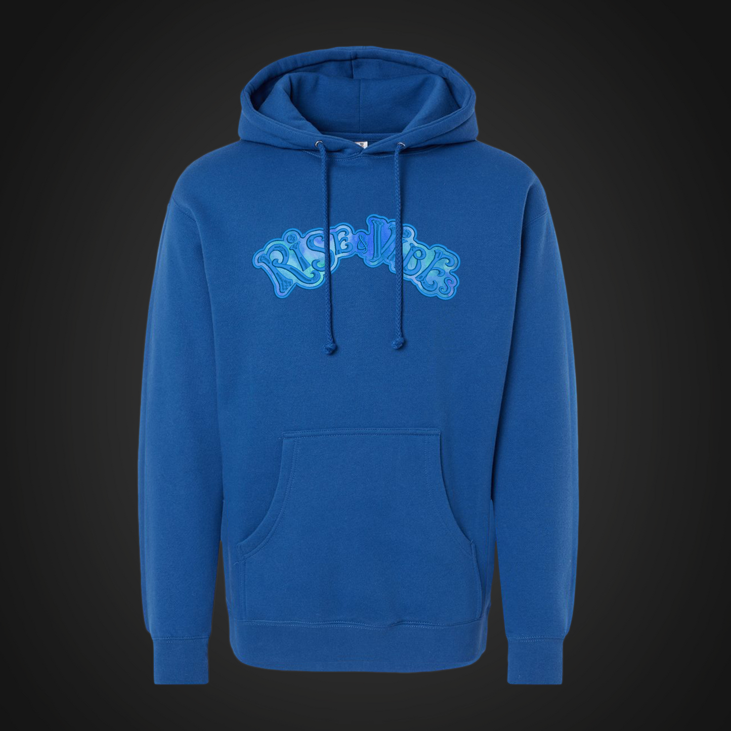 Rise & Vibes Festival Logo Appliqué Hoodie
