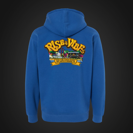 Rise and Vibes Festival Art Hoodie