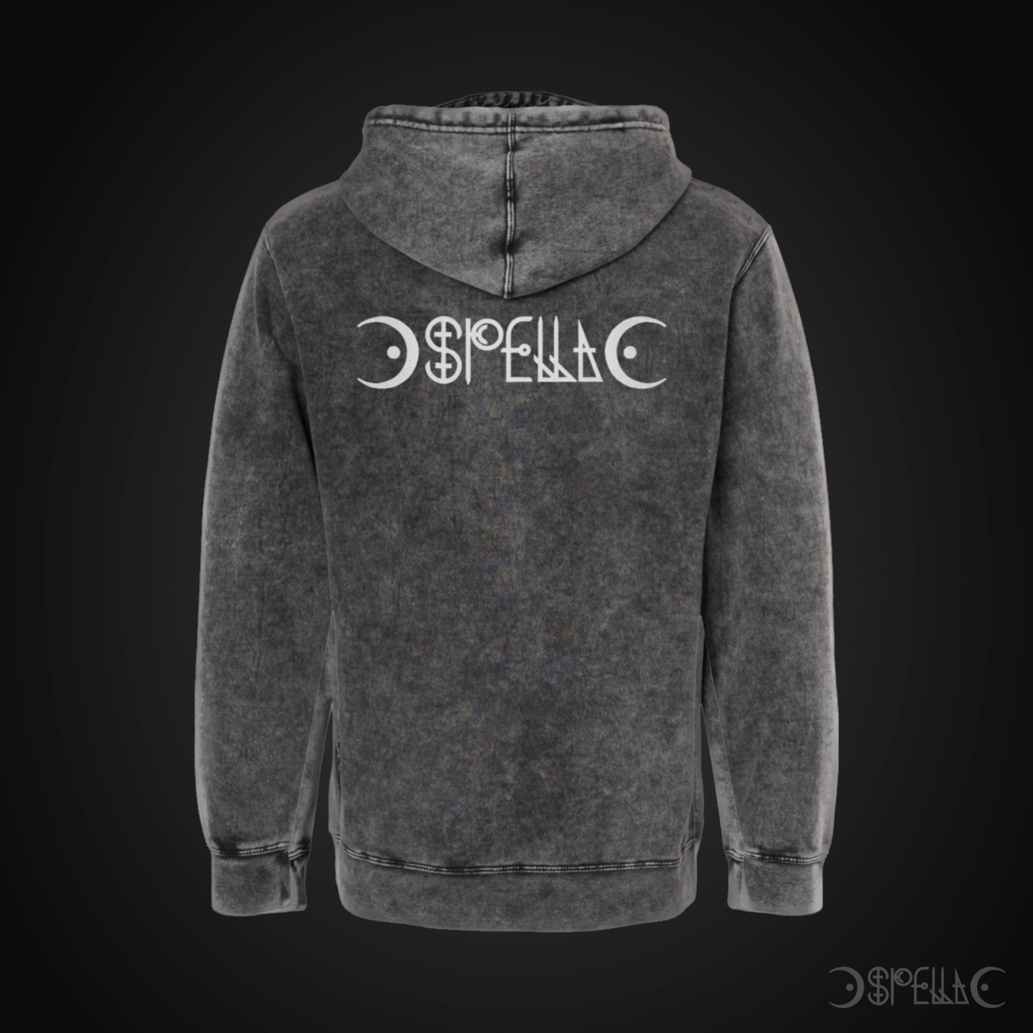 Spella Mineral Wash Logo Hoodie