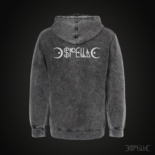 Spella Mineral Wash Logo Hoodie