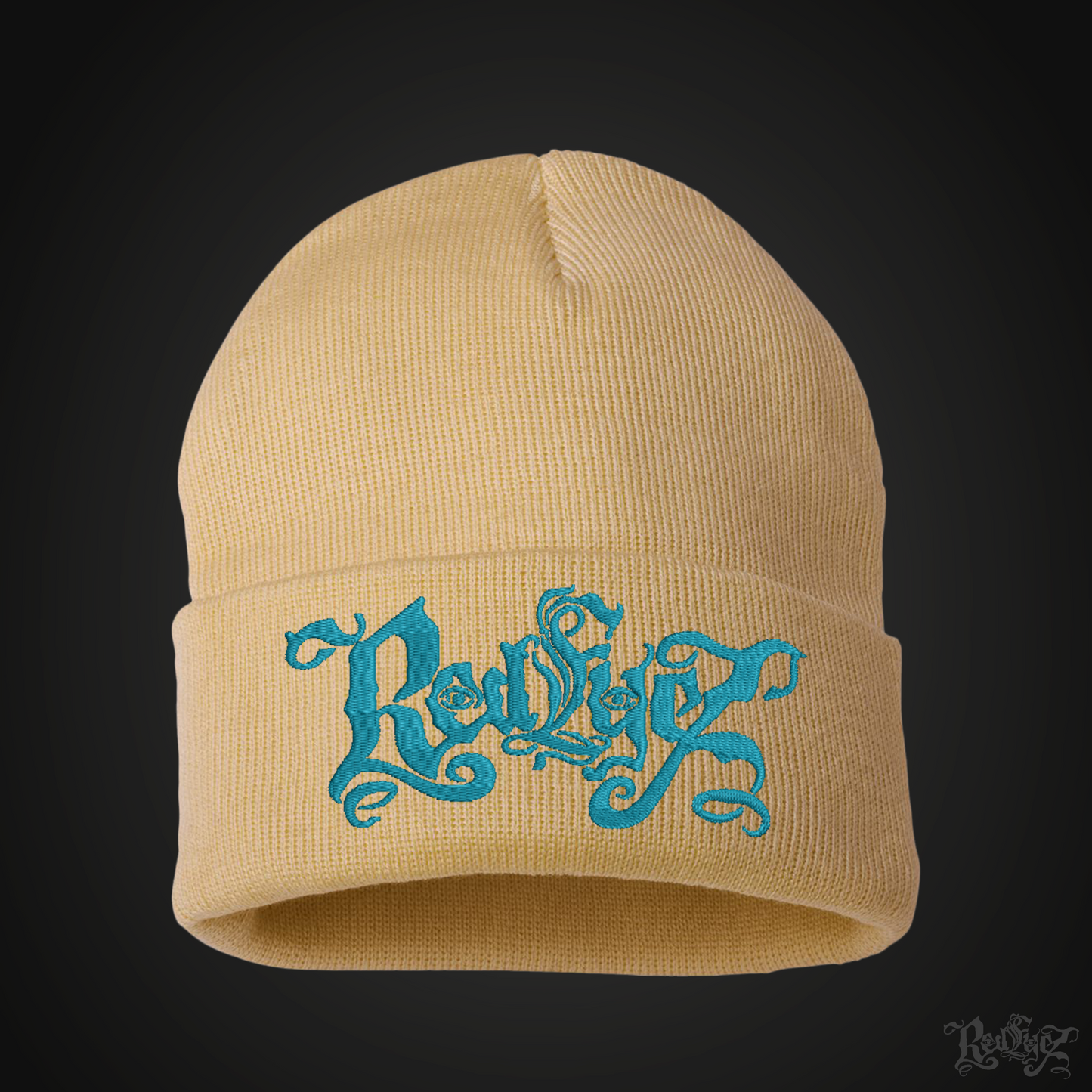 Redeyez Graphic Text Logo Beanie