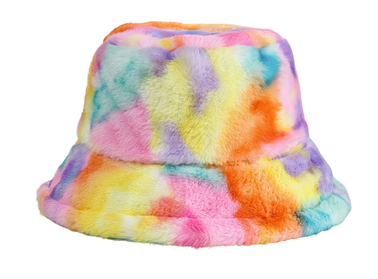 Blanks - Tie-Dye Fuzzy Buckets