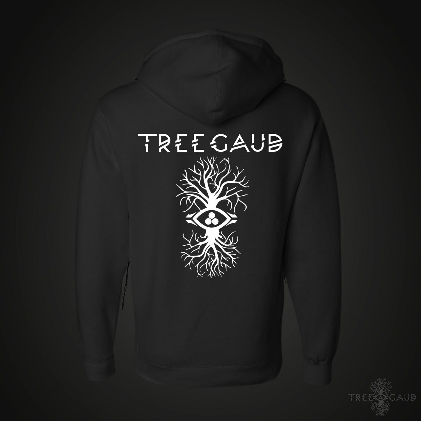 Tree Gaud Deluxe All Embroidery Hoodie