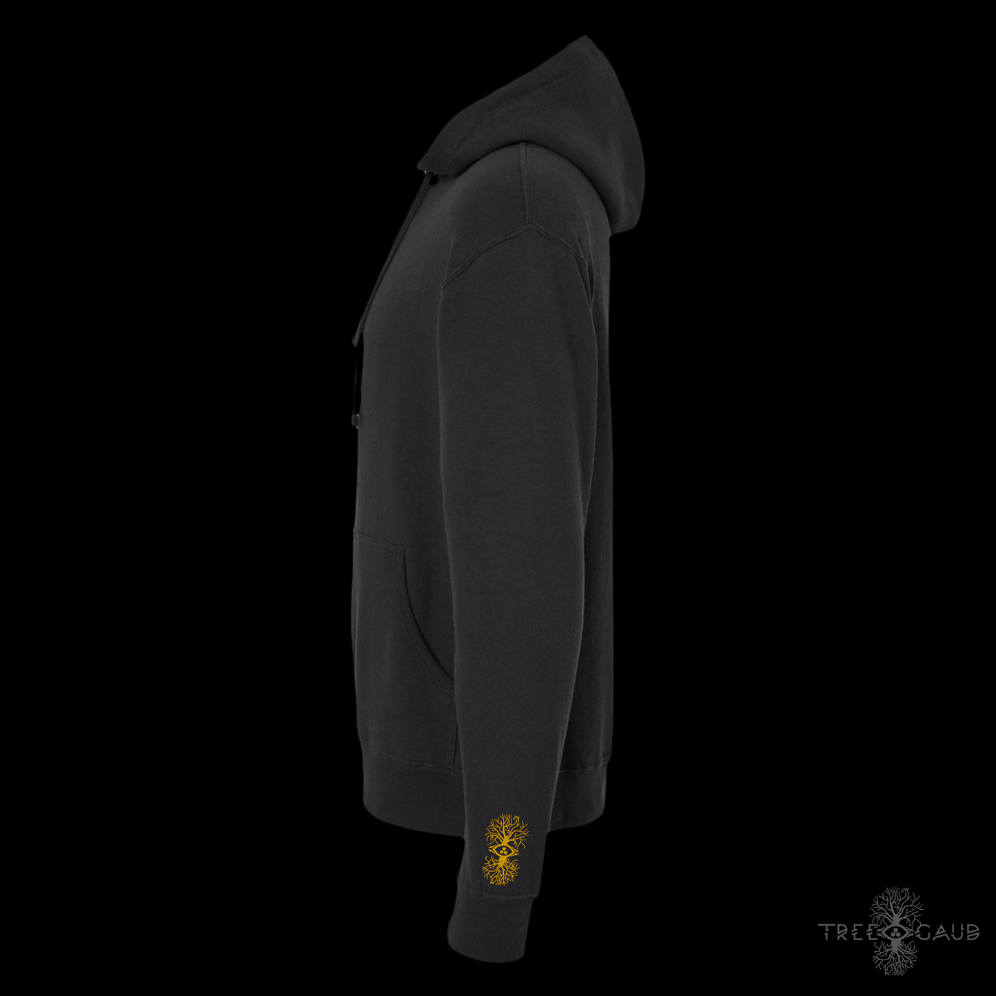 Tree Gaud Deluxe All Embroidery Hoodie