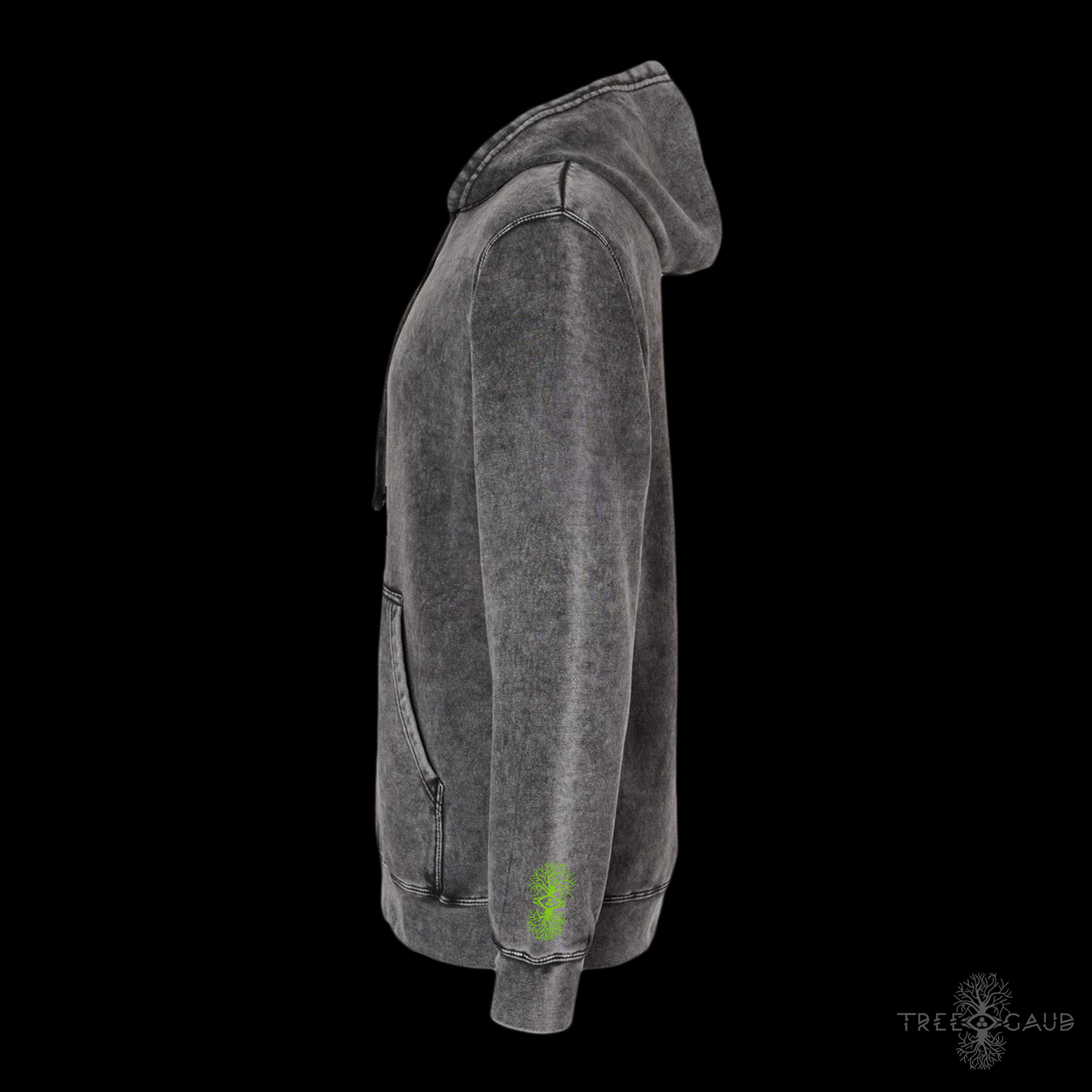 Tree Gaud Deluxe All Embroidery Hoodie
