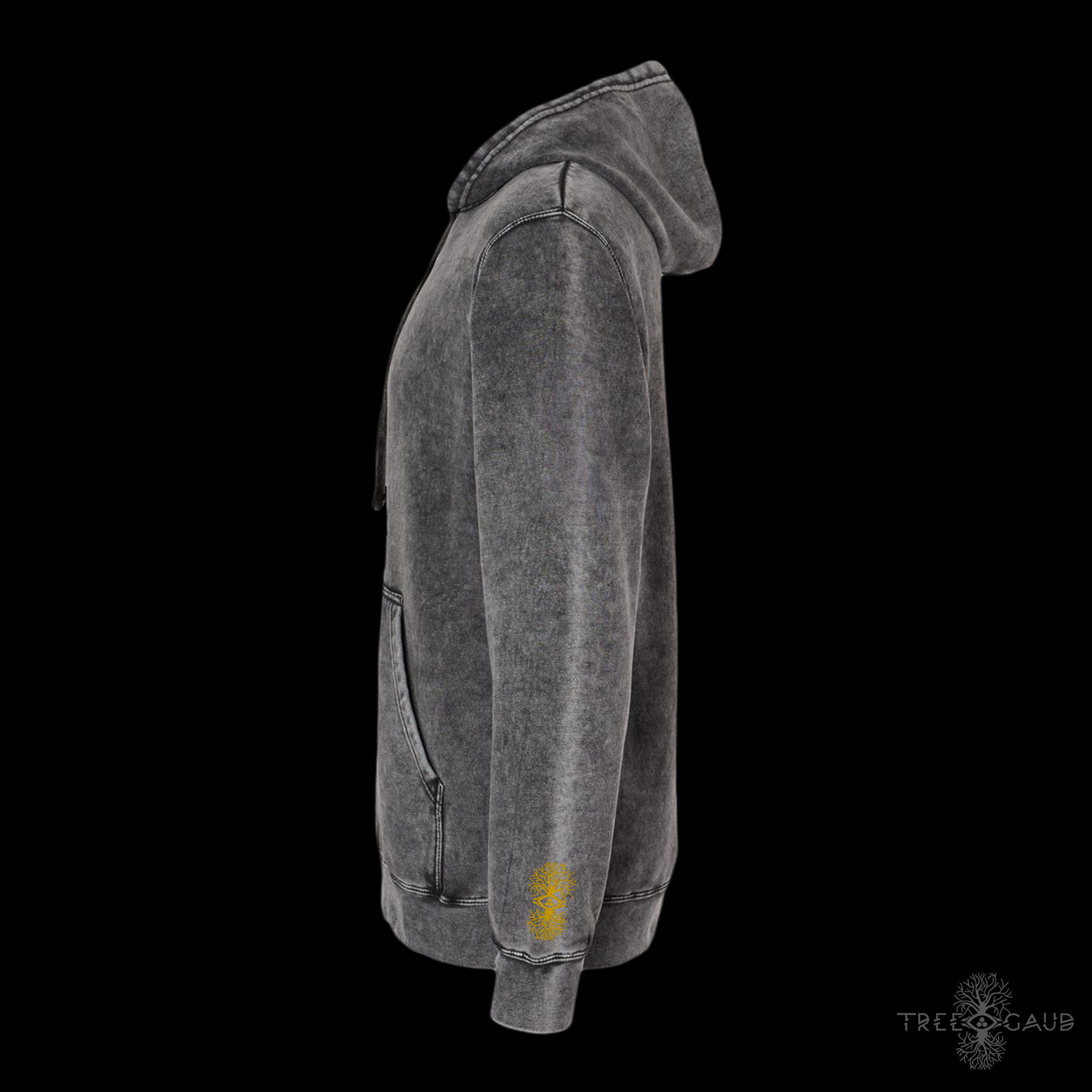 Tree Gaud Deluxe All Embroidery Hoodie