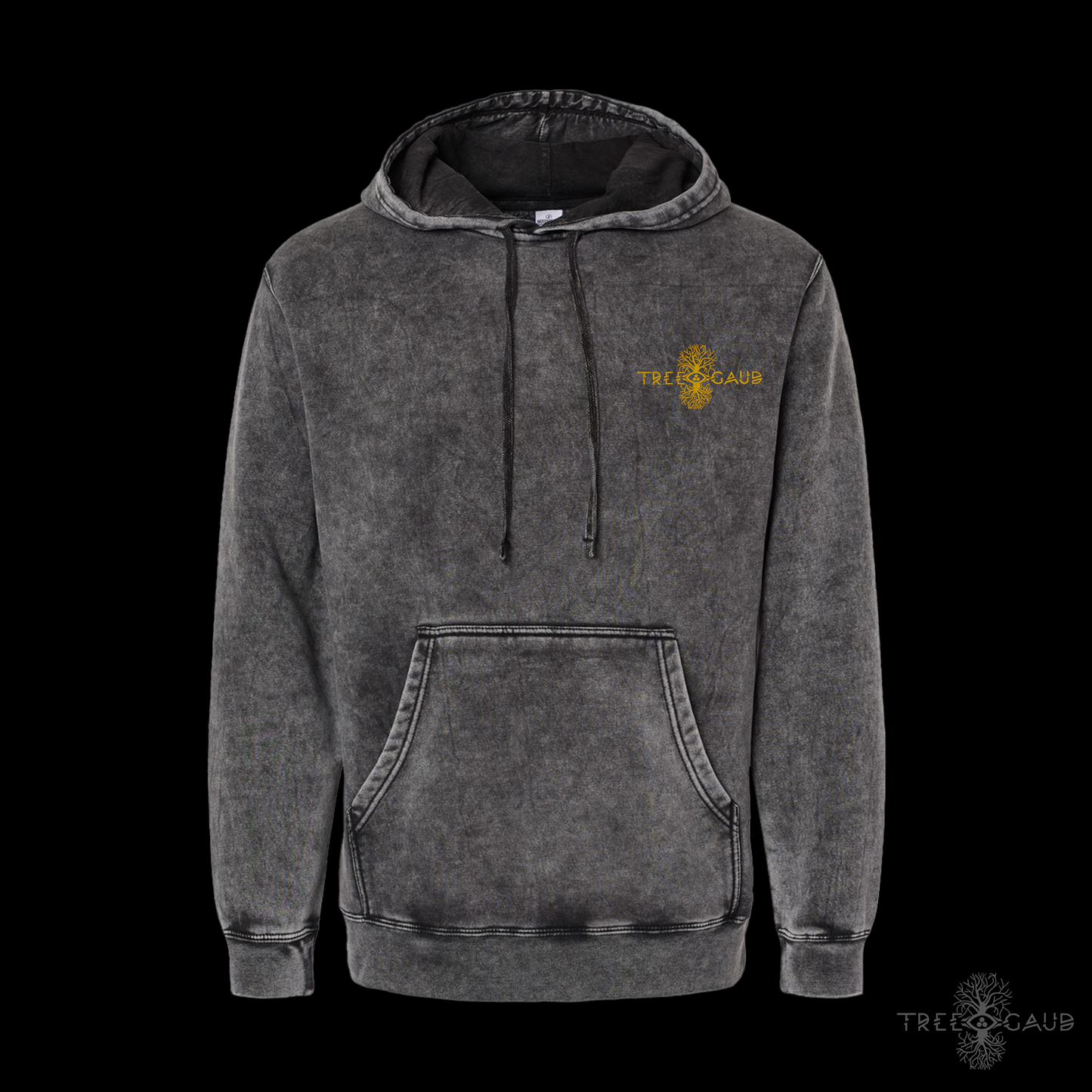 Tree Gaud Deluxe All Embroidery Hoodie
