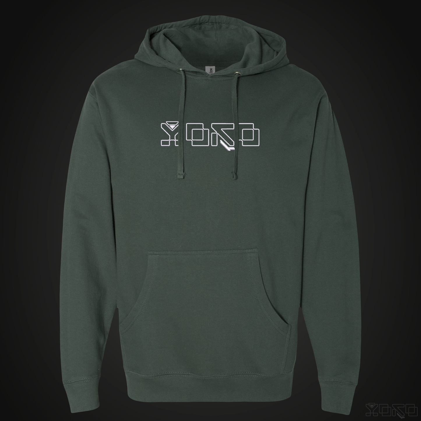 Yoko Fully Embroidered Hoodie