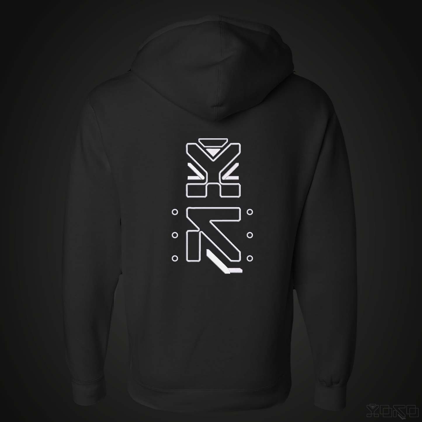 Yoko Fully Embroidered Hoodie