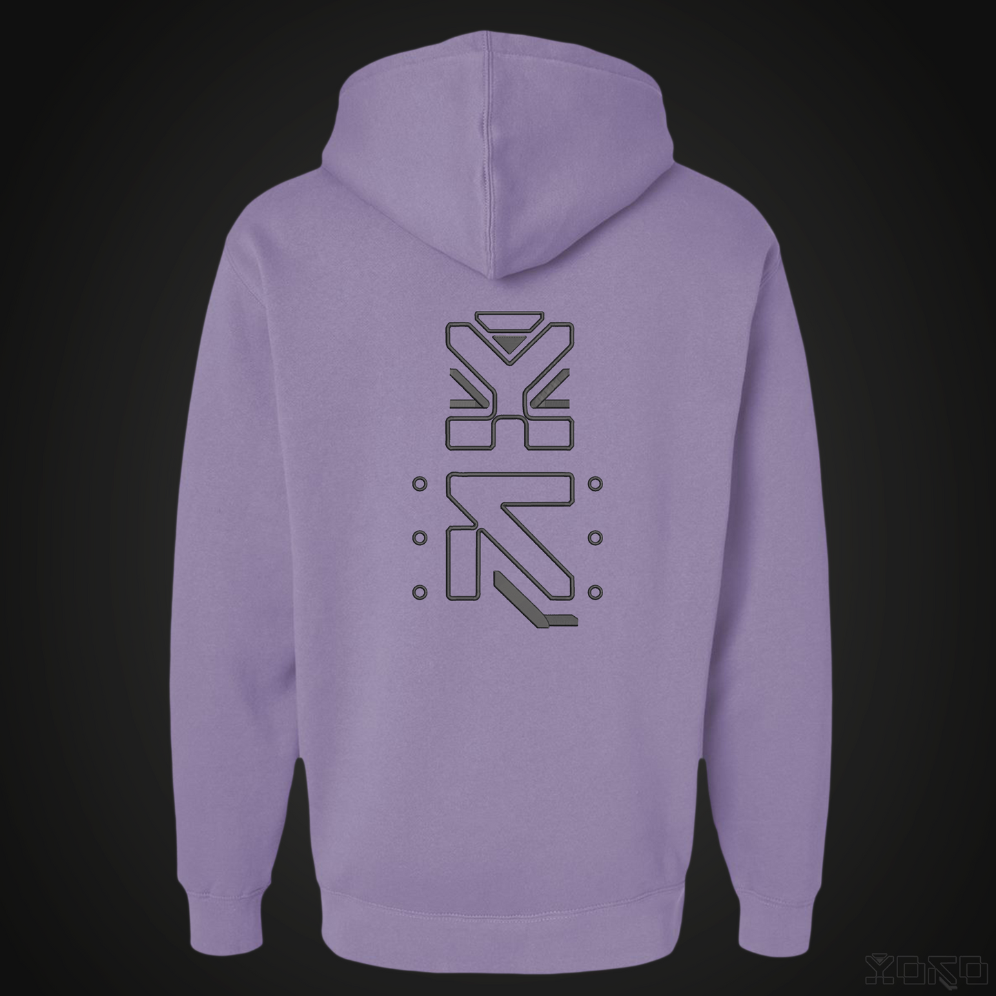 Yoko Fully Embroidered Hoodie