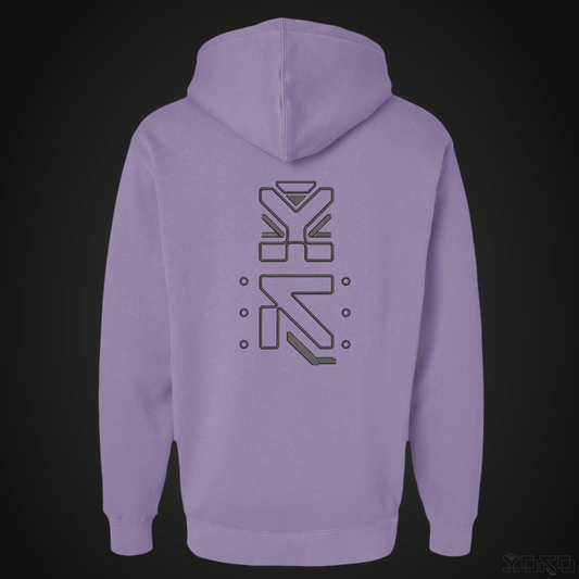 Yoko Fully Embroidered Hoodie