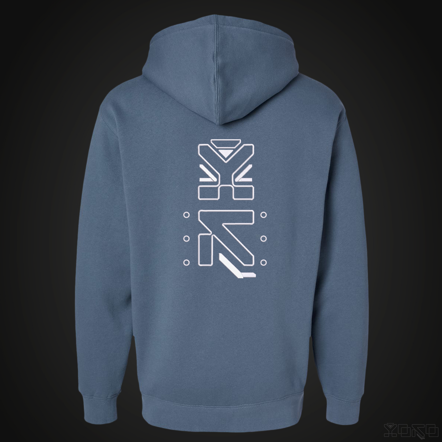 Yoko Fully Embroidered Hoodie