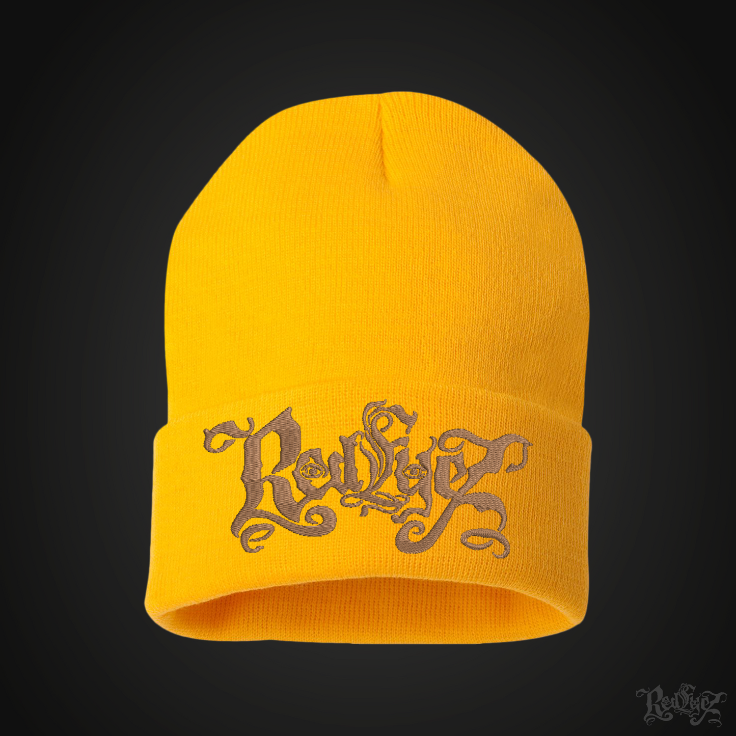 Redeyez Graphic Text Logo Beanie