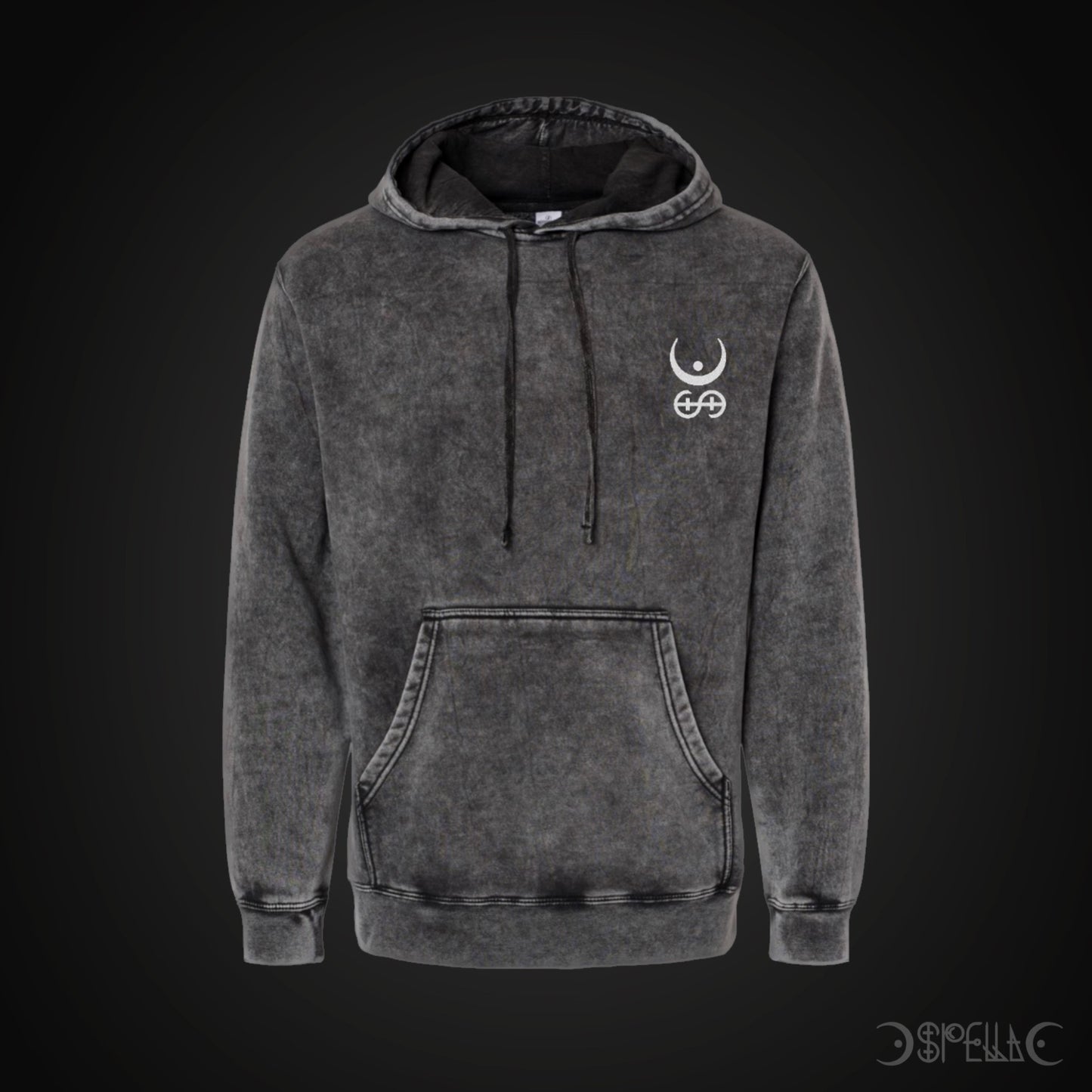 Spella Mineral Wash Logo Hoodie