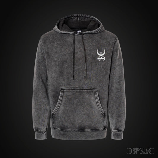 Spella Mineral Wash Logo Hoodie