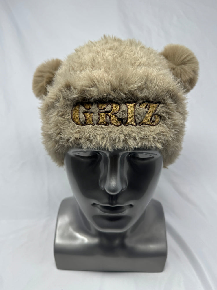 Virtual Vending Fluffy Bear Beanie