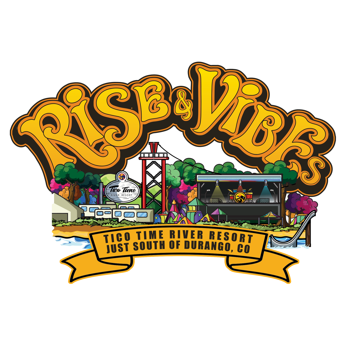 Rise & Vibes Official Festival Merch