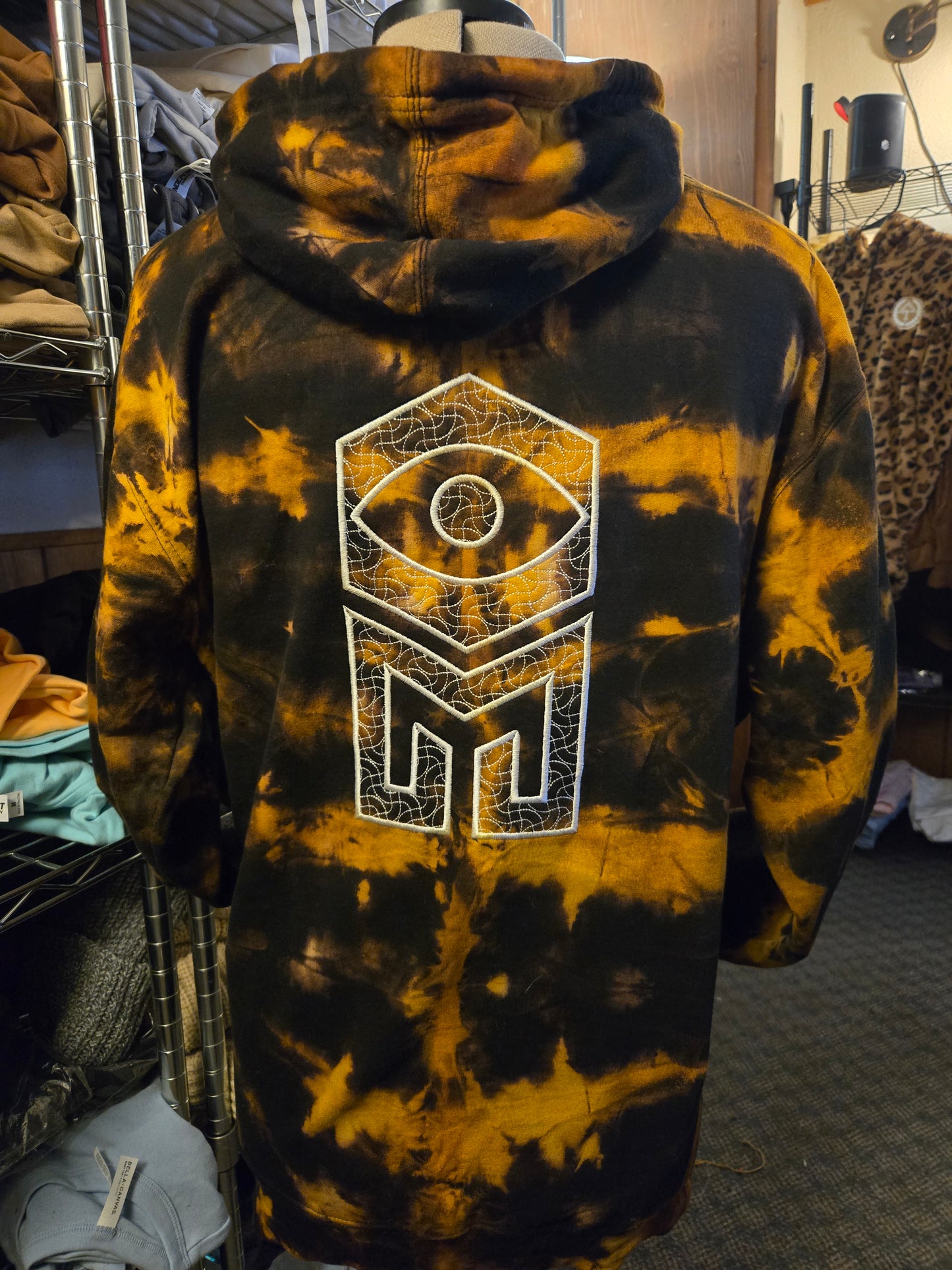 Open Minded Reverse Dyed Hoodies