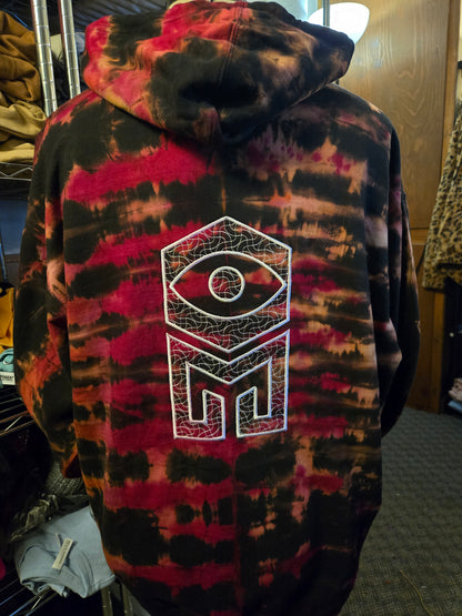 Open Minded Reverse Dyed Hoodies