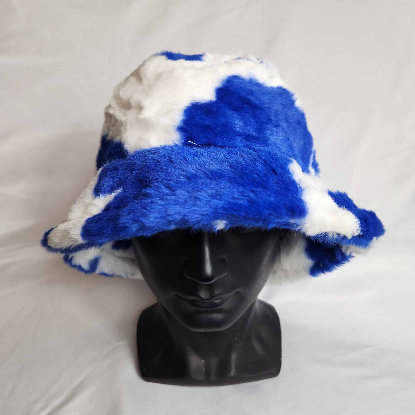 Custom Cow Print Fluffy Bucket Hats