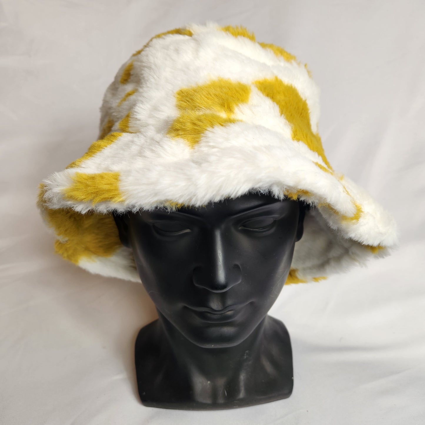 Custom Cow Print Fluffy Bucket Hats