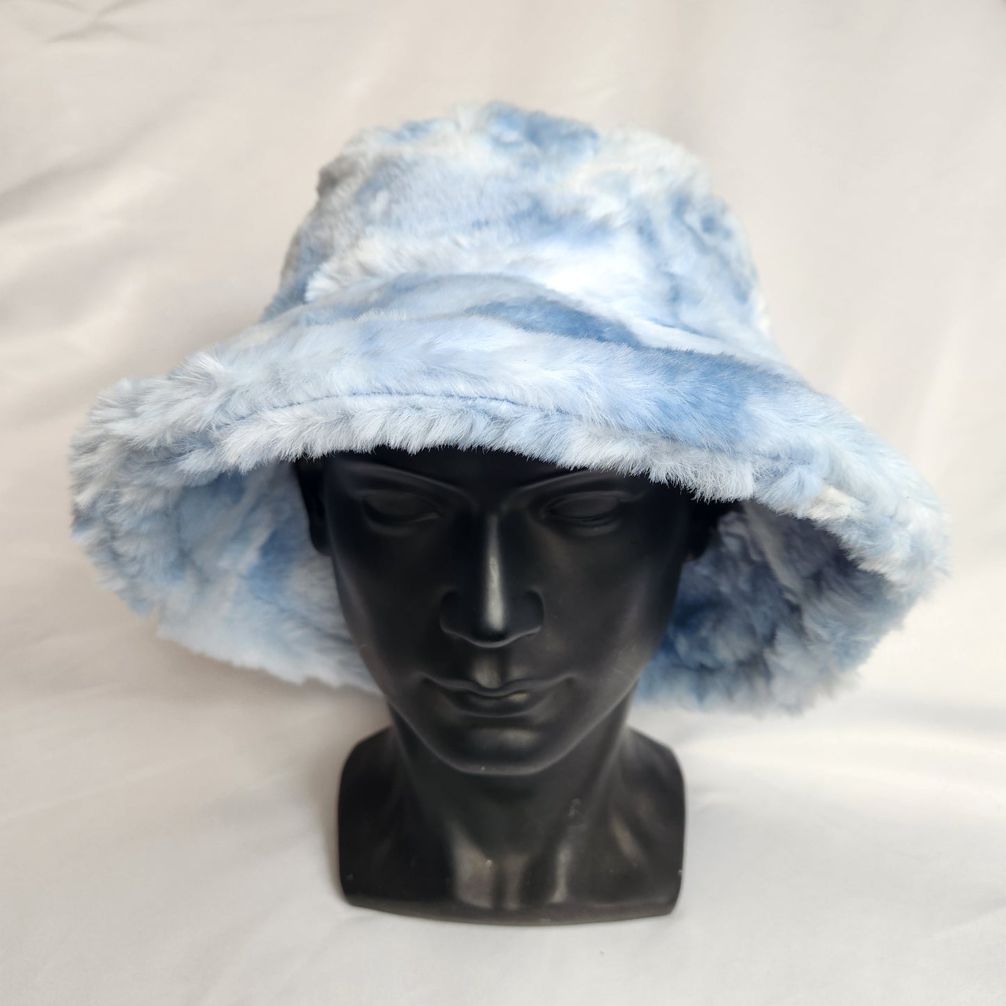 Custom Embroidered Tie-Dye Fluffy Bucket Hats