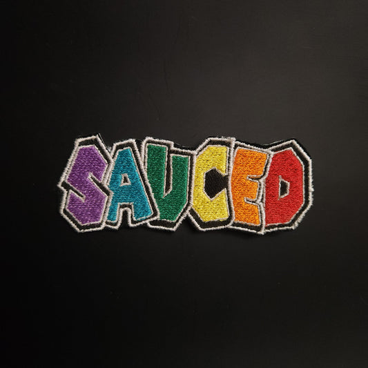 "Sauced" Embroidered Patch