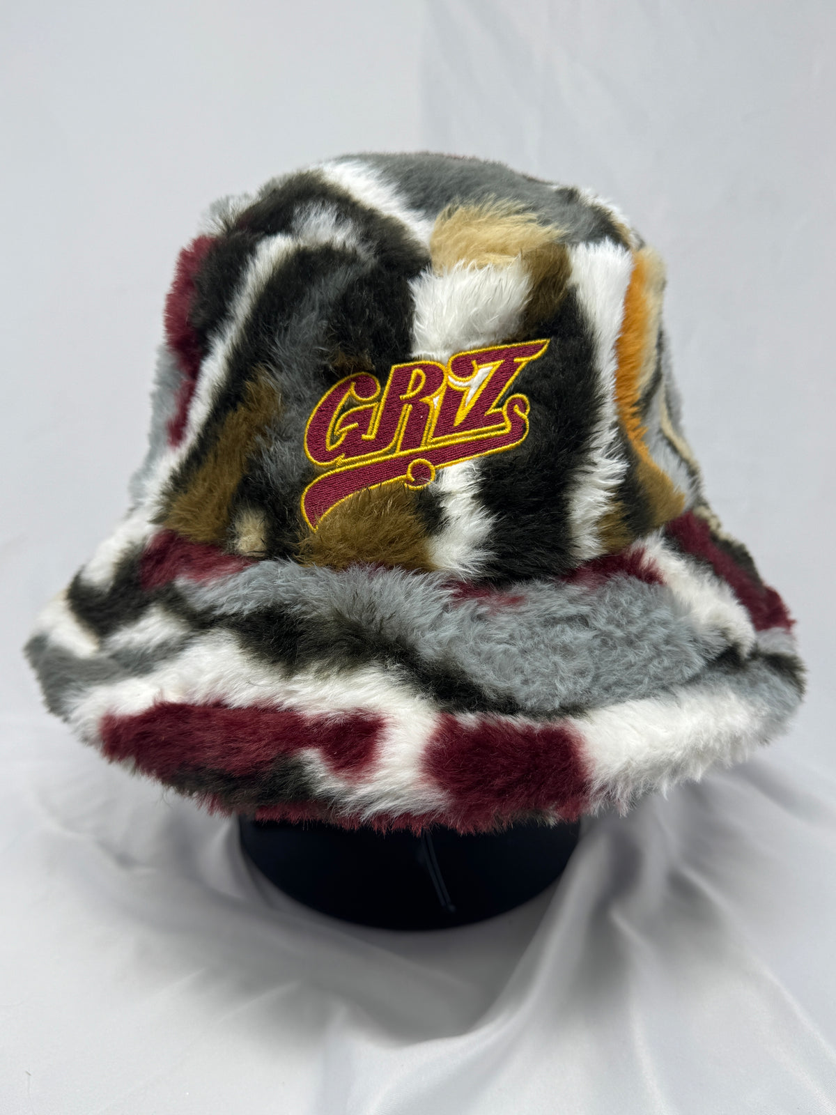 Maroon & Gold Fluffy Bucket