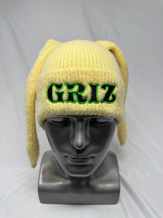 Yellow Rabbit Eat Beanie