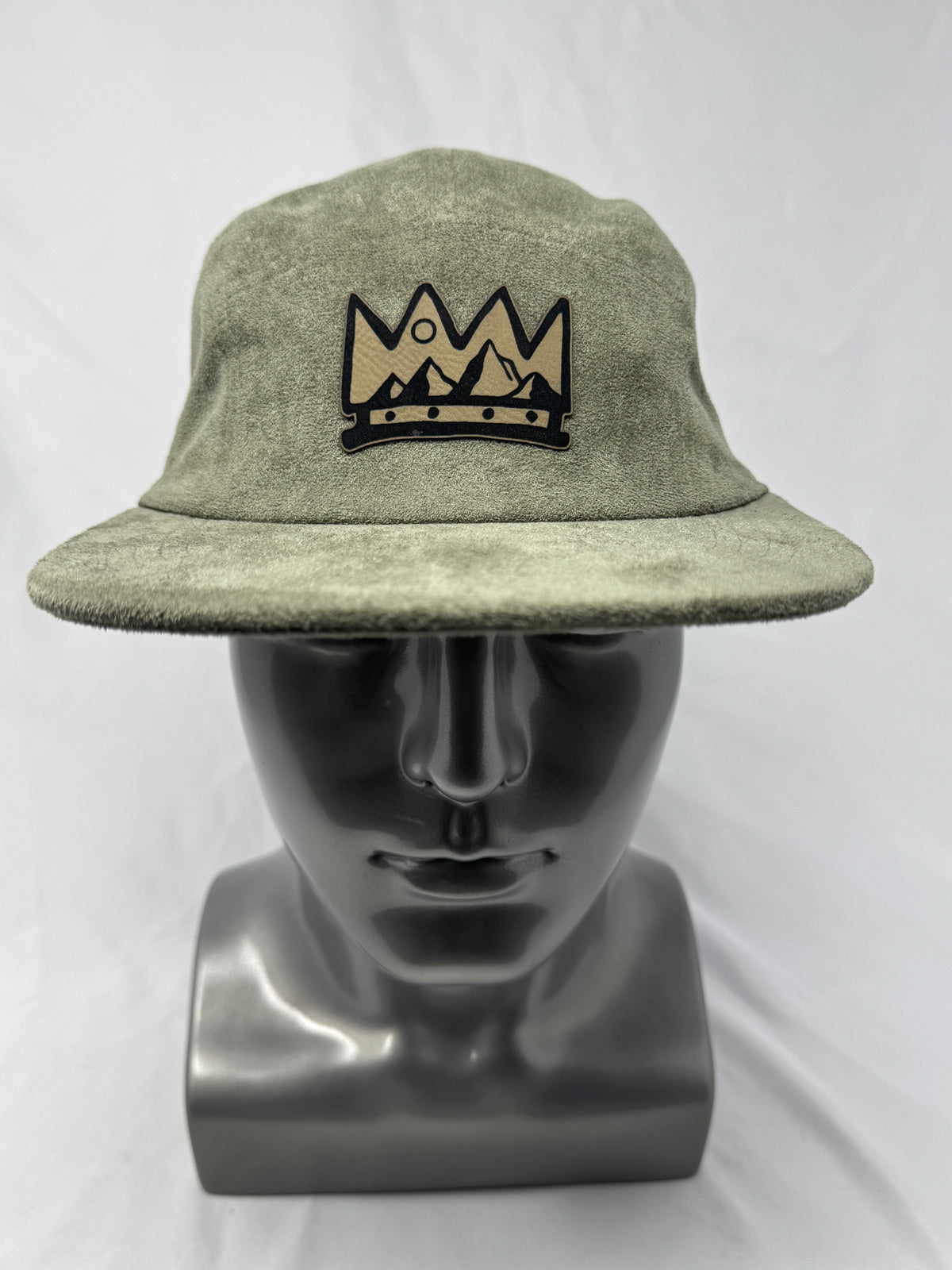 Suede Charles Stone Green 5-Panel Hat